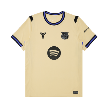 Nike x Kobe F.C. Barcelona 2025/26 Stadium Away Jersey 'Team Gold/Team Gold/Persian Violet/Black'