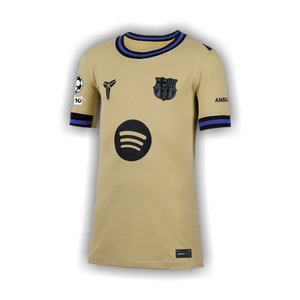 Nike x Kobe F.C. Barcelona 2025/26 Stadium Away Jersey 'Team Gold/Team Gold/Persian Violet/Black'
