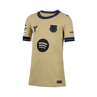 Nike x Kobe F.C. Barcelona 2025/26 Stadium Away Jersey 'Team Gold/Team Gold/Persian Violet/Black'