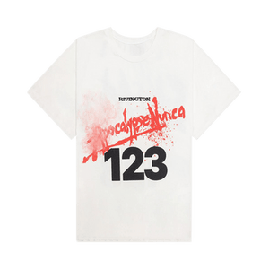RIVINGTON roi Rebis Apocalypse Nunca Short-Sleeve Tee 'White'
