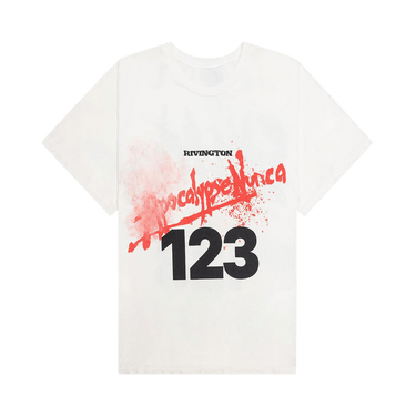 RIVINGTON roi Rebis Apocalypse Nunca Short-Sleeve Tee 'White'