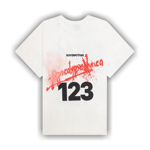 RIVINGTON roi Rebis Apocalypse Nunca Short-Sleeve Tee 'White'