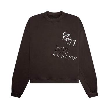 RIVINGTON roi Rebis Inri CVA Crewneck 'Monk Brown'