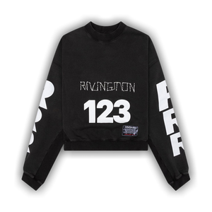 RIVINGTON roi Rebis USO 123 CVA Crewneck 'Mechanic Black'