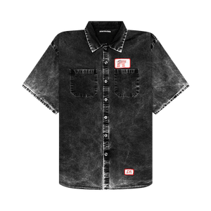 RIVINGTON roi Rebis Working Man Shirt 'Washed Black'