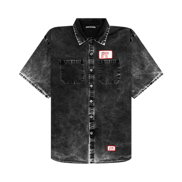 RIVINGTON roi Rebis Working Man Shirt 'Washed Black'