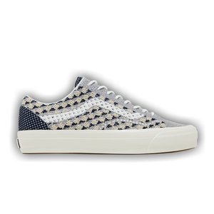 Vans Premium Old Skool 'Knit Pack - Geo Check Frost Grey'
