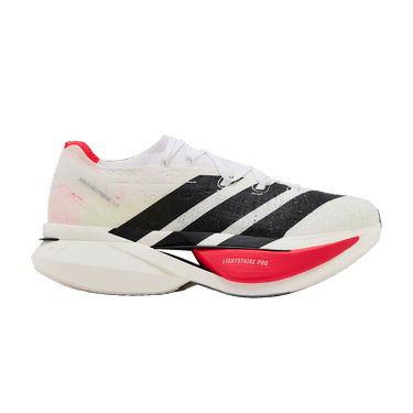 adidas Adizero Prime X 3.0 Strung 'White Black Lucid Red'
