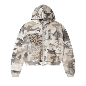 Vale Forever Winter Camo Zip Up 'Off White'