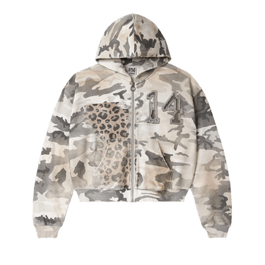 Vale Forever Winter Camo Zip Up 'Off White'