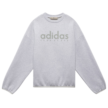 adidas x Fear of God Athletics Crewneck 'Light Grey Heather'