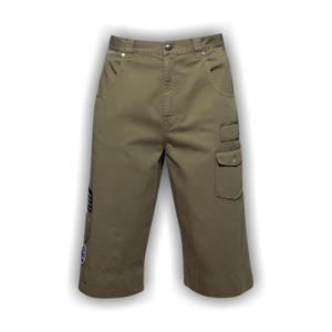 Palm Angels Military Patch Bermuda Shorts 'Army Green'