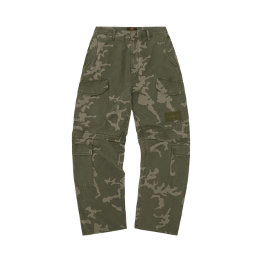 Corteiz Guerillaz Convertible Pant 'Green Camo'