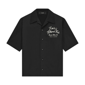 Amiri Hollywood Auto Bowling Shirt 'Black'