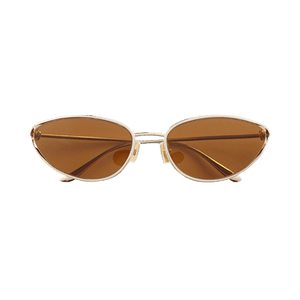 Bottega Veneta Cat Eye Sunglasses 'Gold/Brown'