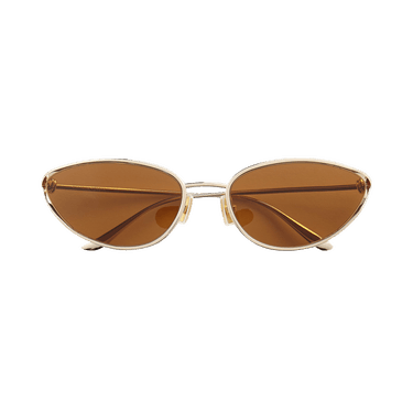 Bottega Veneta Cat Eye Sunglasses 'Gold/Brown'