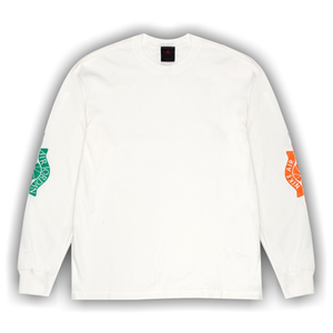 Air Jordan Rare Air Long-Sleeve T-Shirt 'Sail/Brilliant Orange'