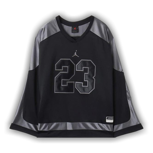 Air Jordan Brooklyn Collegiate Hockey Jersey 'Black/Iron Grey/Iron Grey'
