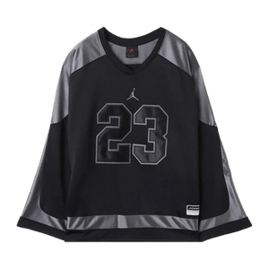 Air Jordan Brooklyn Collegiate Hockey Jersey 'Black/Iron Grey/Iron Grey'