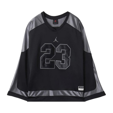 Air Jordan Brooklyn Collegiate Hockey Jersey 'Black/Iron Grey/Iron Grey'