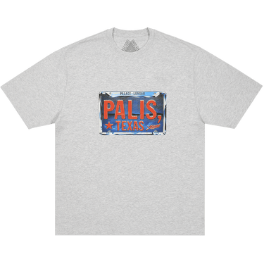 Palace Palis Texas T-Shirt 'Grey Marl'