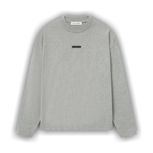 Fear of God Essentials Classic Short-Sleeve Tee 'Concrete Heather'