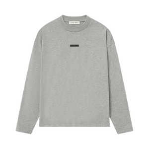 Fear of God Essentials Classic Short-Sleeve Tee 'Concrete Heather'