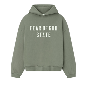 Fear of God Essentials 90s Hoodie 'Moss'