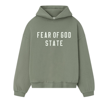 Fear of God Essentials 90s Hoodie 'Moss'