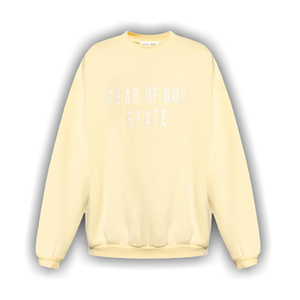 Fear of God Essentials 90s Crewneck Sweatshirt 'Garden Yellow'