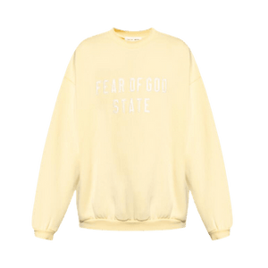 Fear of God Essentials 90s Crewneck Sweatshirt 'Garden Yellow'