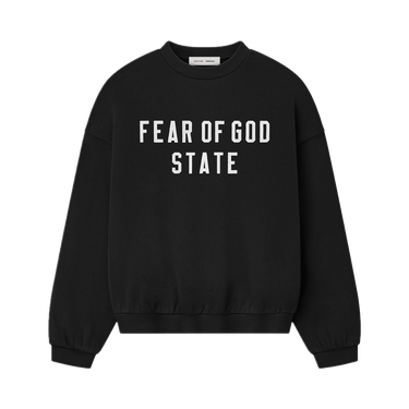 Fear of God Essentials 90s Crewneck Sweatshirt 'Jet Black'