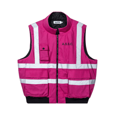 Anti Social Social Club Hi-Vis Work Vest 'Neon Pink'