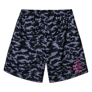 Anti Social Social Club Pixel Camo Short 'Black'