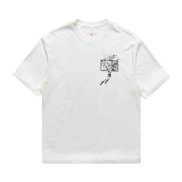 Air Jordan Brooklyn Oversized Graphic T-Shirt 'Sail/Off Black'