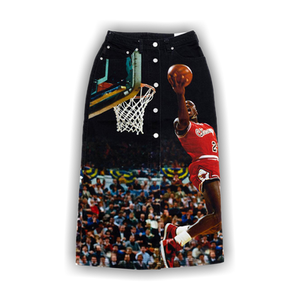 Air Jordan Printed Skirt 'Black'