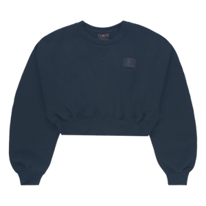 Air Jordan Flight Fleece Cropped Sweatshirt 'Black'