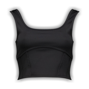 Air Jordan Cropped Tank 'Black'