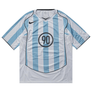 Nike T90 Dri-Fit Soccer Jersey 'Psychic Blue/White/Black/Black'