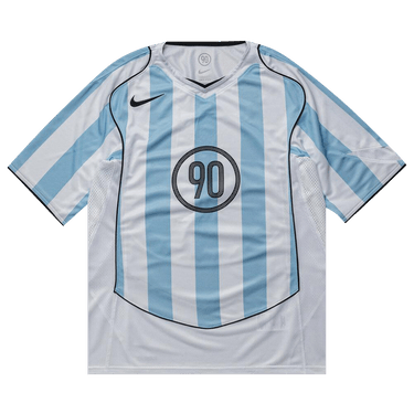 Nike T90 Dri-Fit Soccer Jersey 'Psychic Blue/White/Black/Black'