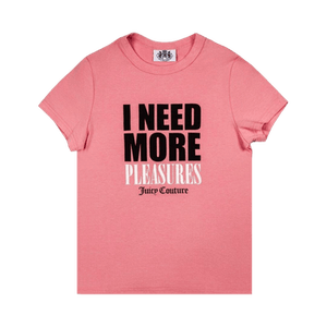 Pleasures x Juicy Couture Baby Tee 'Pink'