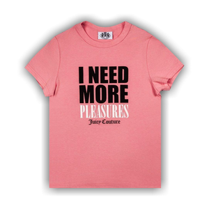 Pleasures x Juicy Couture Baby Tee 'Pink'