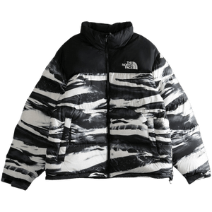 The North Face 1996 Retro Nuptse Jacket 'TNF Black Edge Of Light Print/TNF Black'