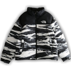 The North Face 1996 Retro Nuptse Jacket 'TNF Black Edge Of Light Print/TNF Black'