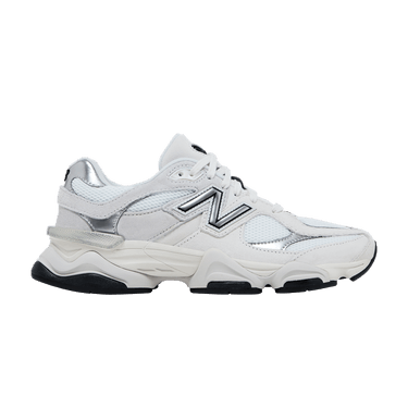 New Balance 9060 'White Black Metallic Silver'