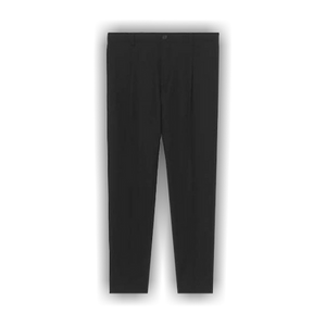 Burberry Wool Blend Casual Pants 'Black'
