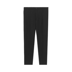 Burberry Wool Blend Casual Pants 'Black'
