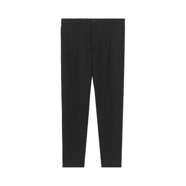 Burberry Wool Blend Casual Pants 'Black'