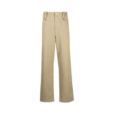 Burberry Straight Leg Loose Fit Trousers 'Beige'