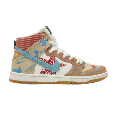 Thomas Campbell x Nike SB Dunk High 'What The'